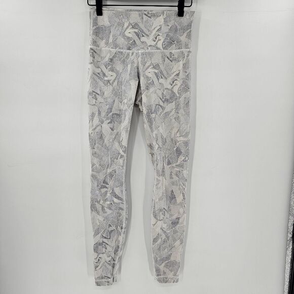 Lululemon wunder under leggings 6 white gray - Picture 1 of 4